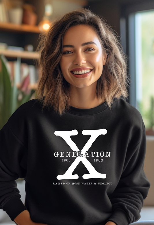 Generation X Crewneck Sweatshirts